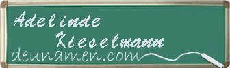 Adelinde Kieselmann Visitenkarte